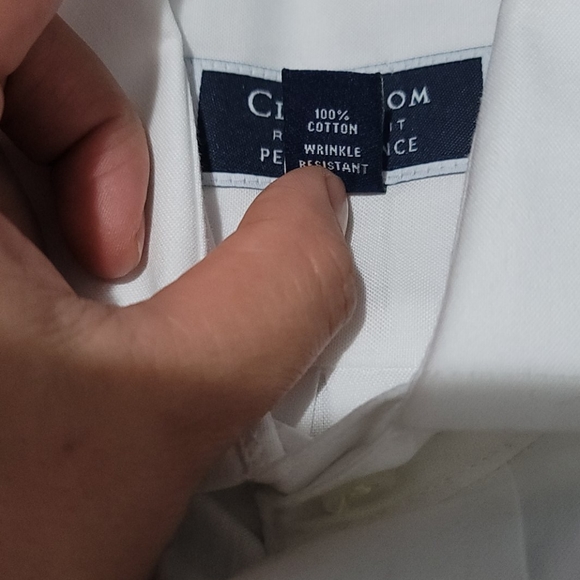Club Room White Button-Down Shirt - Picture 5 of 5